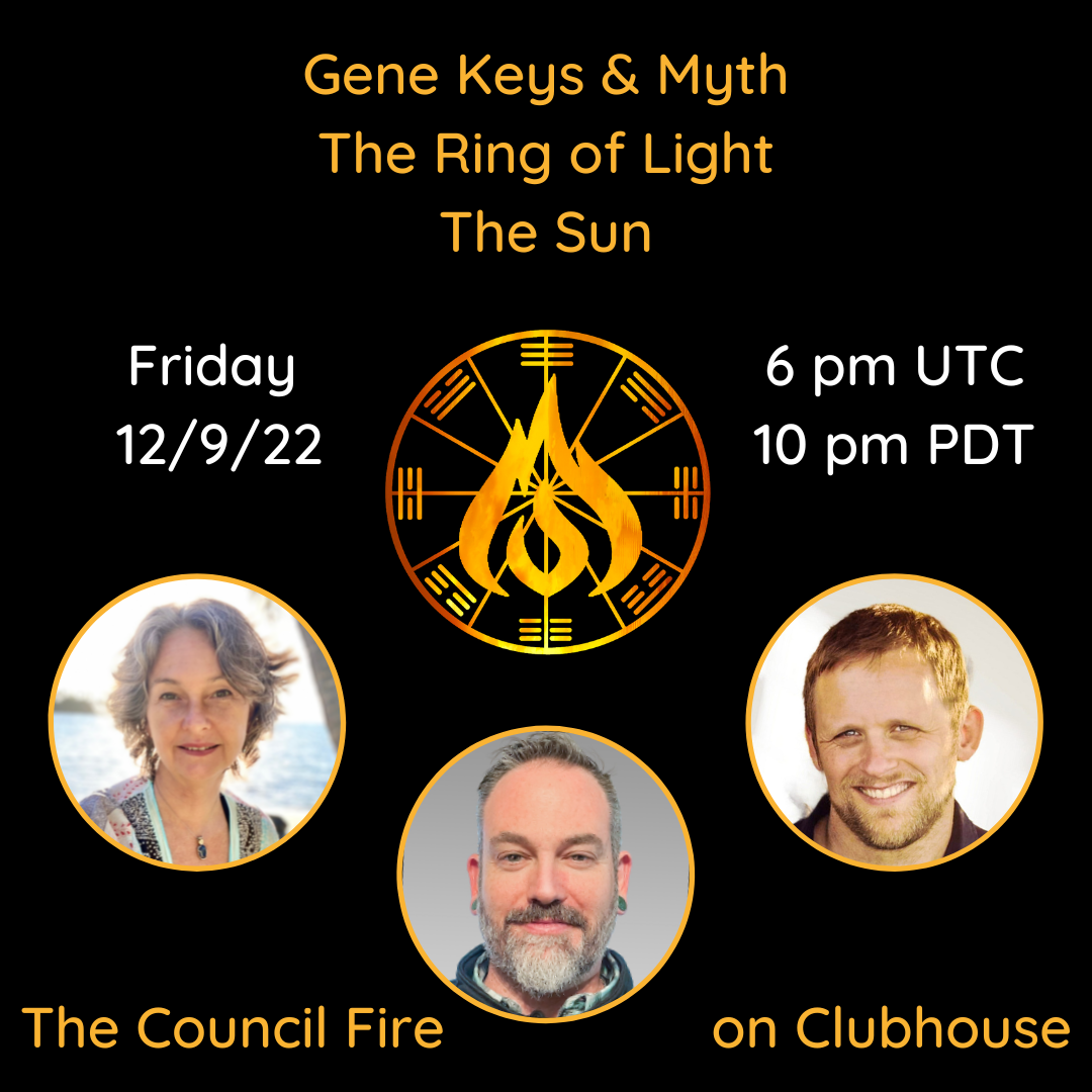 Gene Keys & Myth Clubhouse Friday 6pm UTC